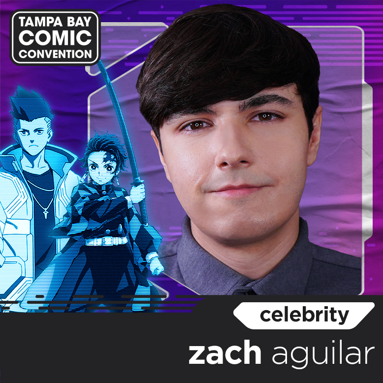 meet zach aguilar at tampa bay comic convention 2024! Tampa Bay Comic