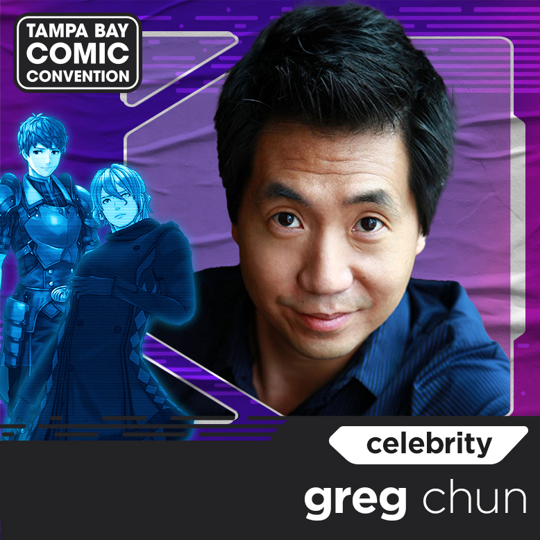 meet greg chun at tampa bay comic convention 2024! Tampa Bay Comic